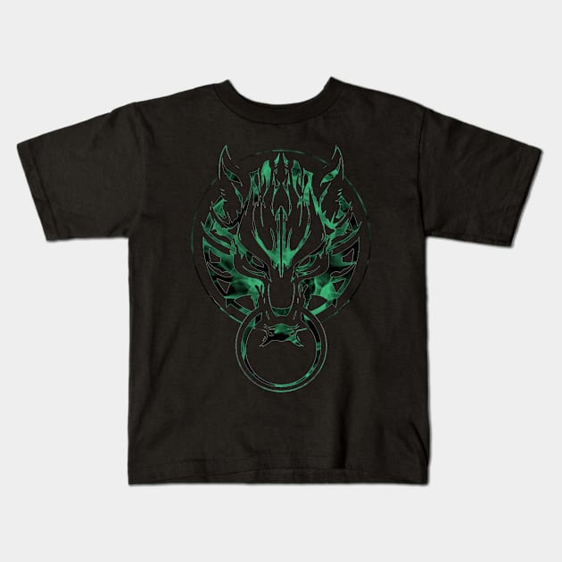 Fenrir Kids T-Shirt by MeMinch